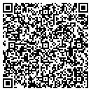 QR code with K G W N-T V contacts