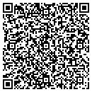 QR code with H & B Custom Exterior contacts