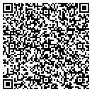 QR code with H & S CATERERS contacts