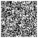 QR code with B & C Portable Sawmilling contacts