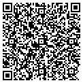 QR code with D & E Coaches Inc contacts