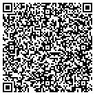 QR code with B & B Window Tinting contacts