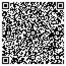 QR code with G and G Construction contacts