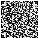 QR code with P J's Tire Service contacts