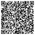 QR code with T & W Tire contacts