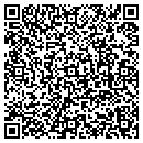 QR code with E J The Dj contacts