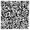 QR code with S H Pools contacts