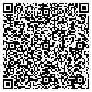 QR code with K & A Memorials contacts