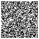 QR code with G & T Crane Inc contacts