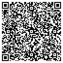 QR code with P Weidinger Acy Inc contacts