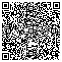 QR code with B & D contacts
