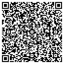 QR code with P B Master D J Service contacts