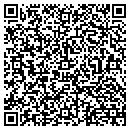 QR code with V & M Grocery & Locker contacts