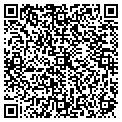 QR code with O & A contacts