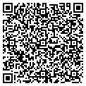 QR code with B & B Insulation contacts