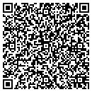 QR code with B & D Delivery contacts