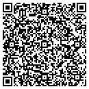 QR code with B & D Plastering contacts