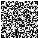 QR code with V Fashions contacts