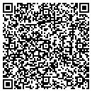QR code with B And D Hauling Company contacts