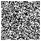 QR code with B & D Sewer & Backhoe Service contacts