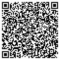 QR code with P & D Grocery contacts