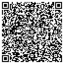 QR code with B & M Utility Services contacts