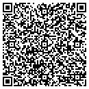 QR code with B & L Custom Cabinetry contacts