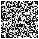 QR code with B & F Bus Service contacts