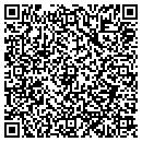 QR code with H B F Inc contacts