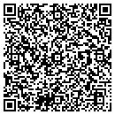 QR code with H & R Paging contacts