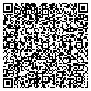 QR code with B & R Marine contacts