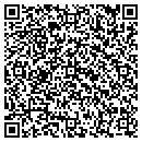 QR code with R & B Graphics contacts