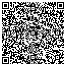 QR code with P & D Grocery contacts