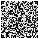 QR code with E Flowers contacts