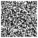 QR code with C & R Trucking contacts