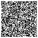 QR code with 3 Flowers Healing contacts