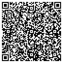 QR code with P&W Painting Inc contacts