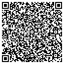QR code with H & K Candy & Grocery contacts