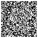 QR code with 3 H Farm contacts