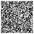 QR code with B & B Nurseries contacts