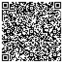 QR code with Hall's Garage contacts