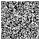 QR code with B & B Livery contacts