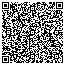 QR code with V L A L C contacts