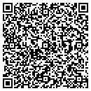 QR code with Harvey's Gym contacts
