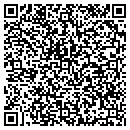 QR code with B & V Framing Incorporated contacts