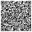QR code with K & B Tools contacts