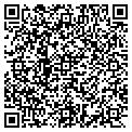 QR code with D & E For Kids contacts