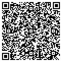 QR code with J & E Framing contacts