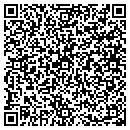 QR code with E And W Storage contacts