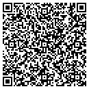 QR code with P JS Construction contacts